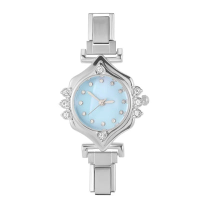 2025 Women Watches Small Round Watch Golden Luxury Wristwatches Ladies Fashion Gold Bracelet Watch Female Elegant Clock Women