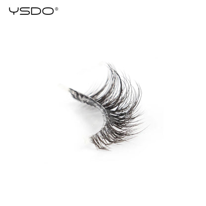 Half Lashes 3/7/10 Pairs Soft Natural 3D Mink Eyelashes Wispy Mink Lashes Makeup Volume Fluffy Half False Eyelash Cilios Tools