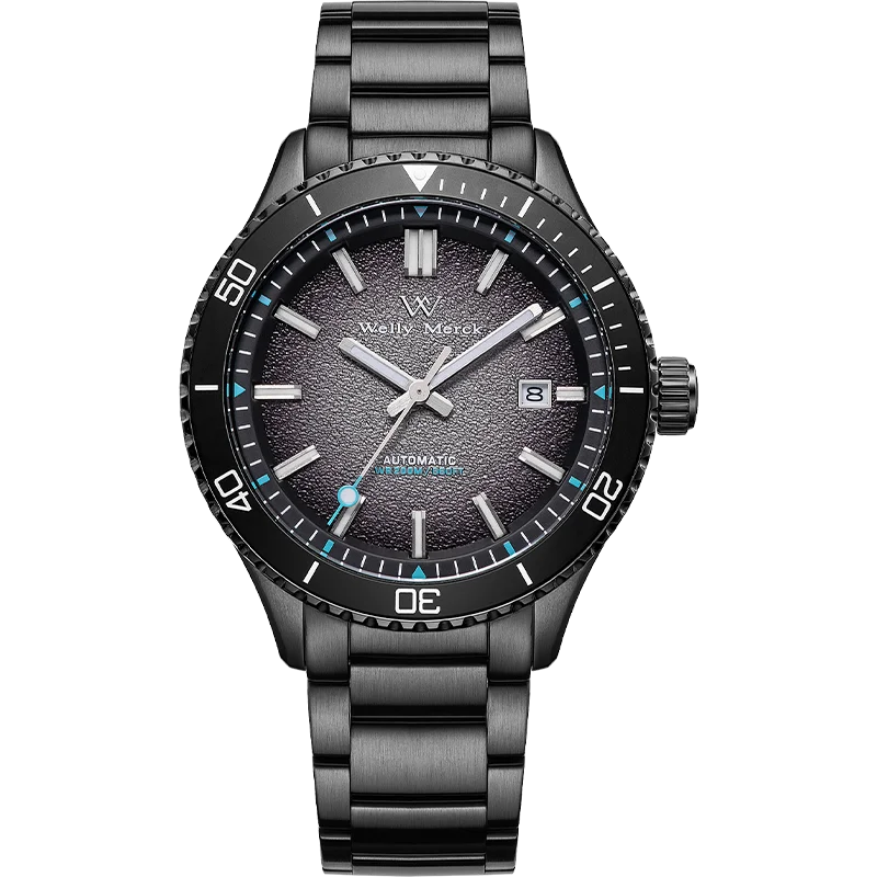 WM Watch Dive Watch Automatic Mechanical Watches Man Diving Watch Sapphire Stainless Steel Diver Welly Merck Wrist Watch WM046