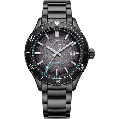 WM Watch Dive Watch Automatic Mechanical Watches Man Diving Watch Sapphire Stainless Steel Diver Welly Merck Wrist Watch WM046