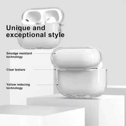 Soft Clear TPU Earphone Case For Airpods Pro 3 2025 Airpods 4 2024 Shockproof Transparent Cover For Airpods 2 3 2021 Shell Case