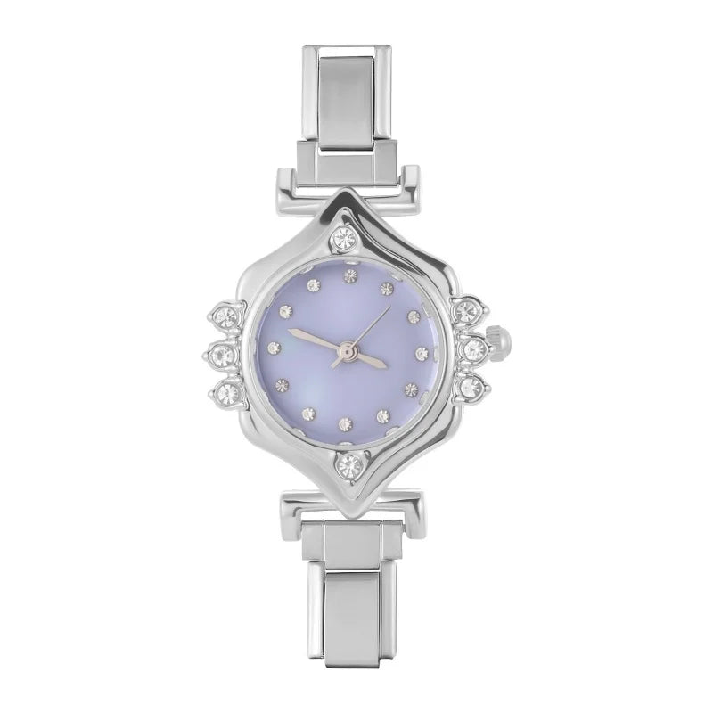 2025 Women Watches Small Round Watch Golden Luxury Wristwatches Ladies Fashion Gold Bracelet Watch Female Elegant Clock Women
