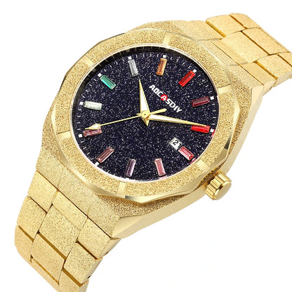 Luxury Business Men Watches  Quartz Wristwatches Auto Date Male Clock with Luminous Hands Relogio Masculino