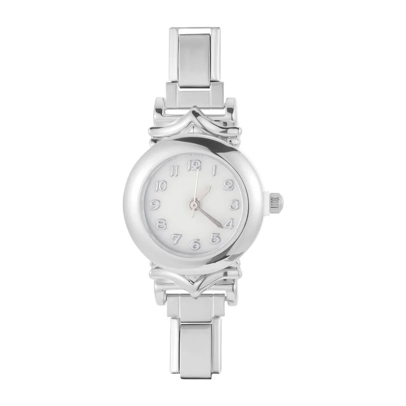 2025 Women Watches Small Round Watch Golden Luxury Wristwatches Ladies Fashion Gold Bracelet Watch Female Elegant Clock Women