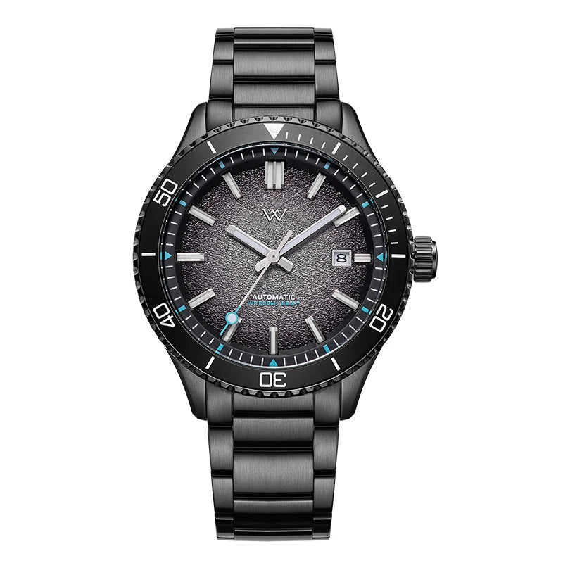WM Watch Dive Watch Automatic Mechanical Watches Man Diving Watch Sapphire Stainless Steel Diver Welly Merck Wrist Watch WM046