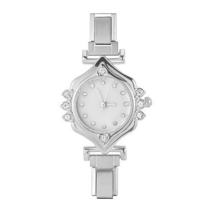 2025 Women Watches Small Round Watch Golden Luxury Wristwatches Ladies Fashion Gold Bracelet Watch Female Elegant Clock Women