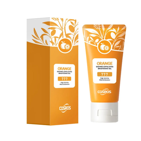 Orange Exfoliating Gel Scrub For Face And Body, Orange Peeling Gel, Deep Clean Pores, Remove Blackheads & Moisturize Skin For All Types Skin