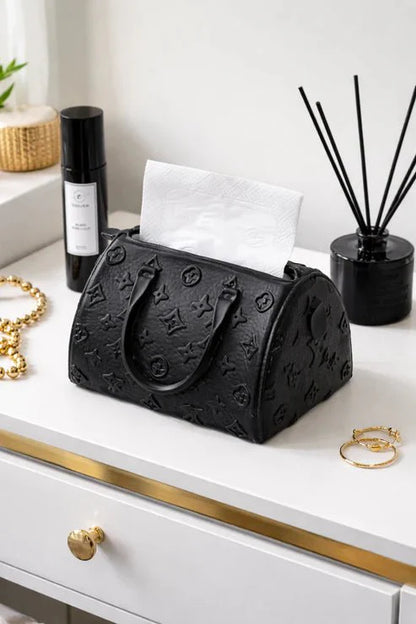 Luxury Handbag Style Tissue Box Holder