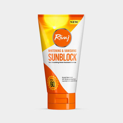 Rivaj - Whitening & Vanishing Sunblock SPF 60