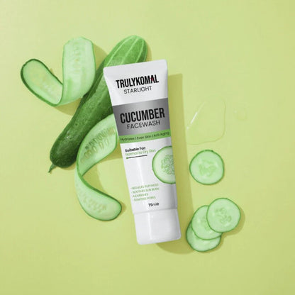Truly Komal - Starlight Cucumber Face Wash